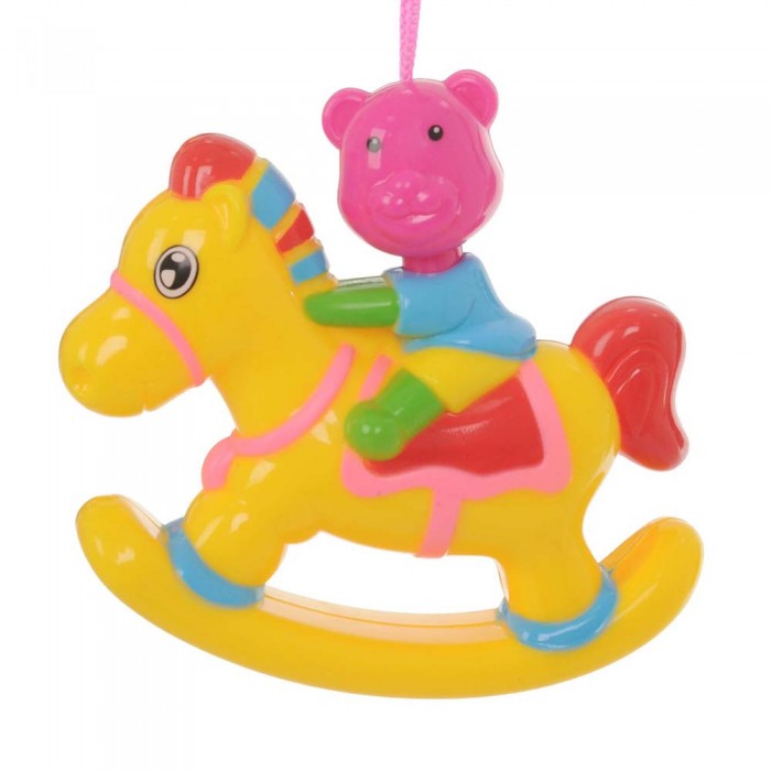 Музыкальный мобиль Баюшки "Лошадки - Сова" на батарейках арт.HL2018-42R