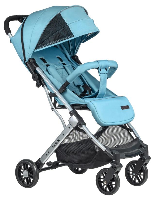 Коляска прогулочная Farfello Comfy Go Smoke mint