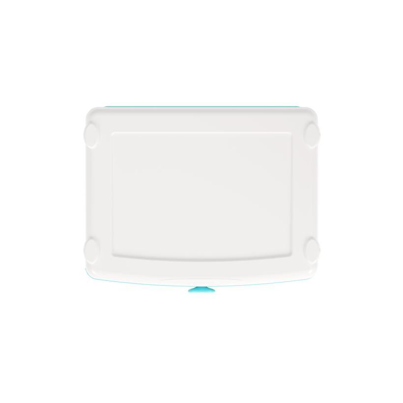 Комод пластиковый 4 секции Baby Shark's Big Show! широкий  арт.8492М