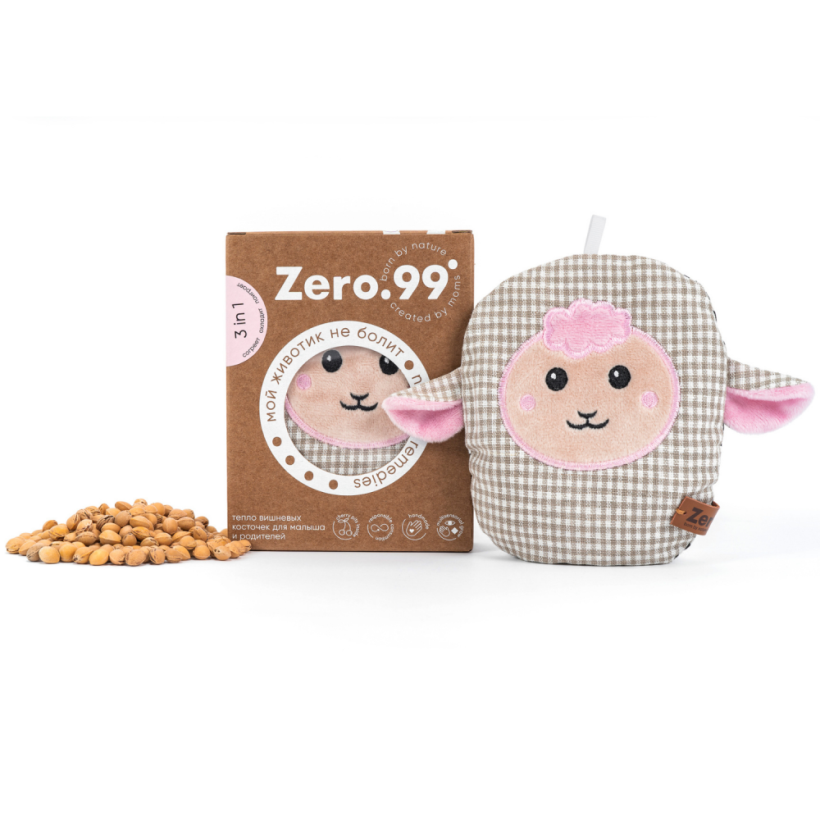 Игрушка-грелка ZerO-99 Овечка с вишневыми косточками