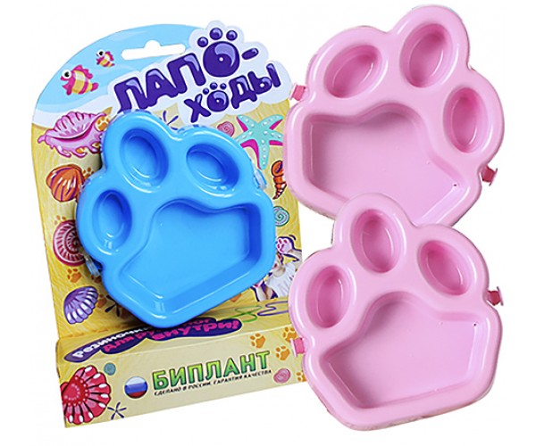 Биплант 16029 Формочки для песка и снега Лапоходы №3