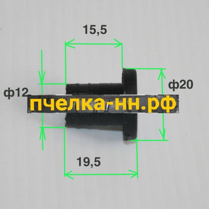 Втулка для поворотного колеса детской коляски №005039 на ось 10мм