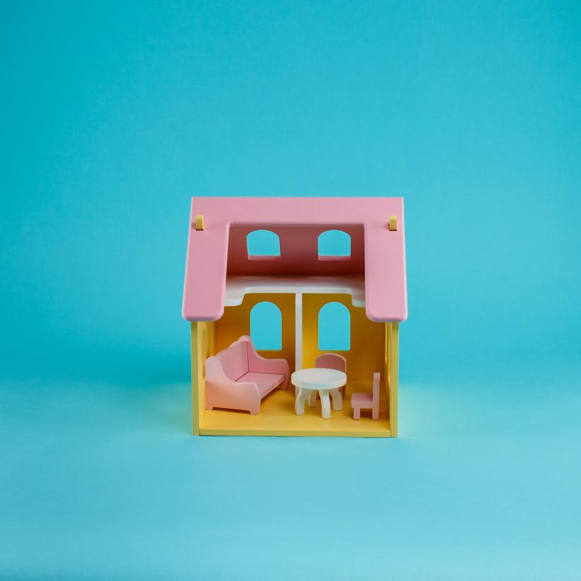 Кукольный дом Зефир с мебелью ДКМ001/1