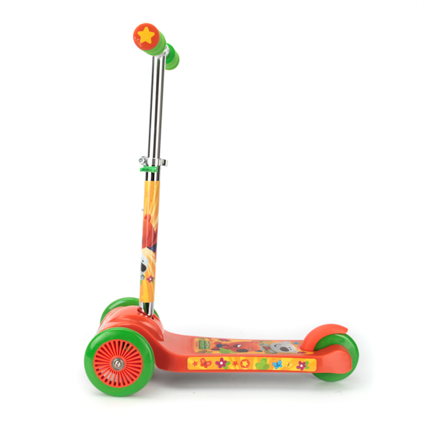 САМОКАТ МИ-МИ МИШКИ. 3-КОЛ., РАМА-ПЛАСТИК, КОЛЕСА ПВХ - 120*80ММ, НАГР. ДО 20 КГ, ST-PL004-MMM (4)