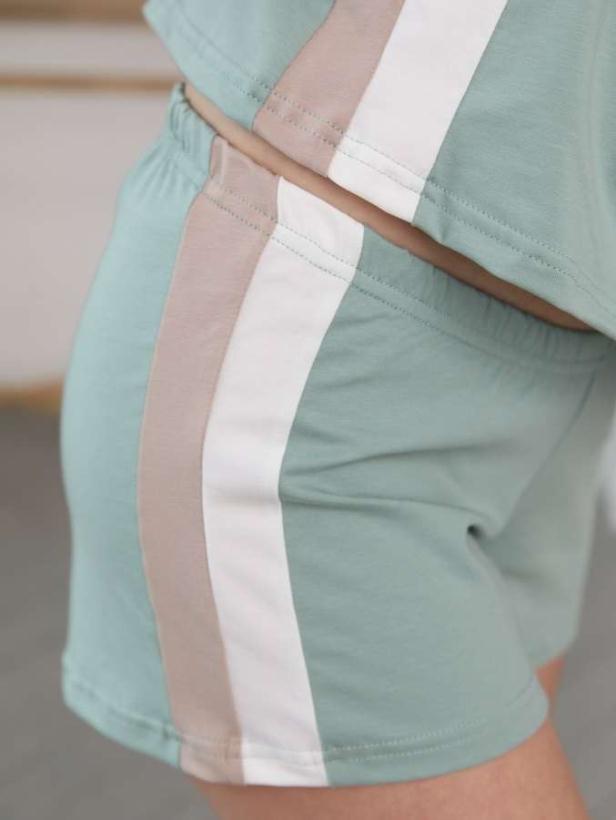 Комплект для беременных женщин ФЭСТ фисташковый/бежевый арт.П175505К