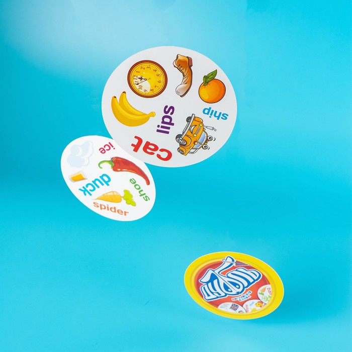 Игра настольная "Дуббль Английские слова" от 5 лет арт.2579446