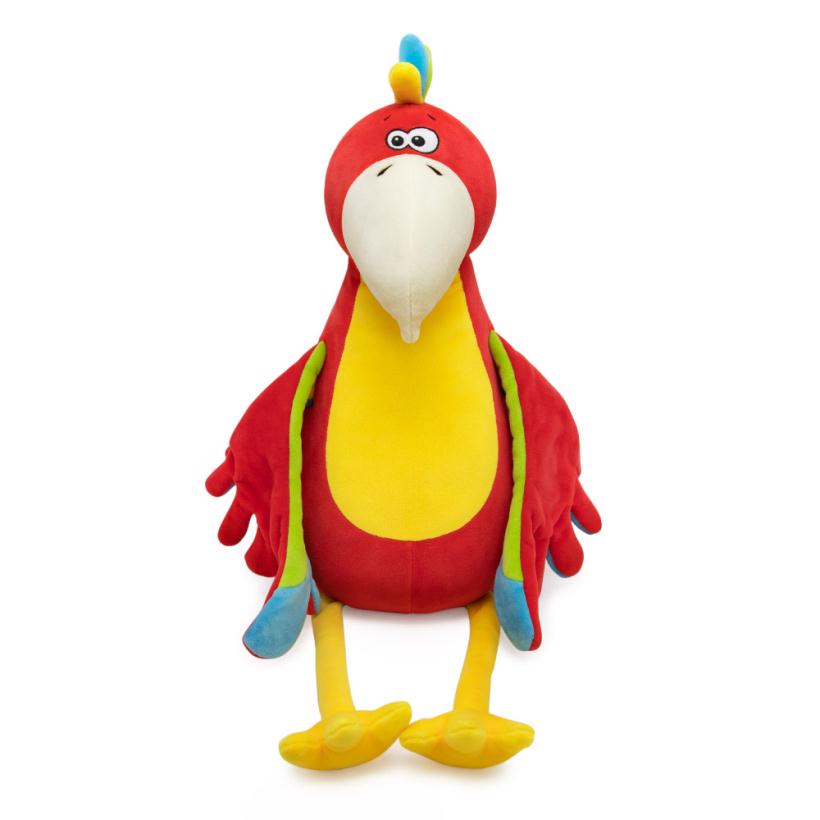 Мягкая игрушка Попугай Жак 32 см коллекция Прятки
