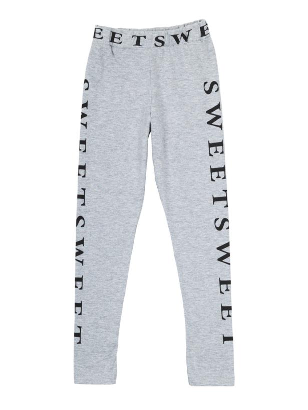 Лосины для девочек "Sweet grey 2" серый, 9-13 лет