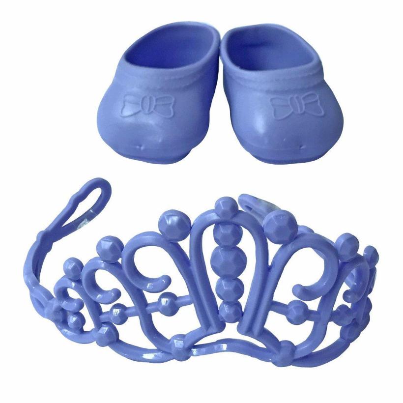 Набор принадлежностей для куклы 43 см туфли и корона арт.452156