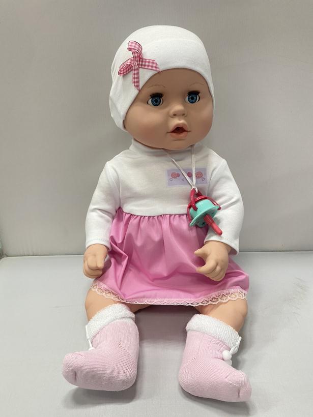 Пупс Вита 1 озвученная с пустышкой 50см
