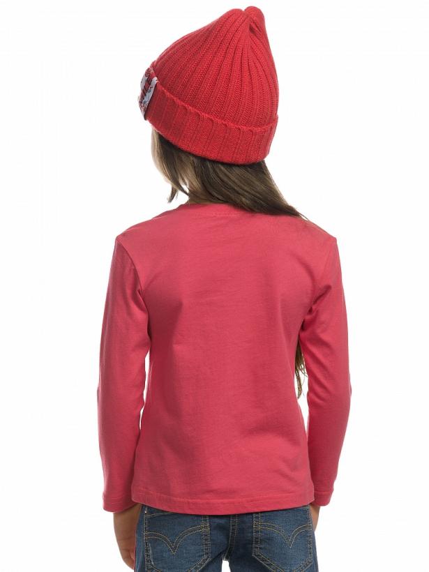 Джемпер для девочек "Цветочный дизайн" 1-5 лет, красный арт.GFJ3157