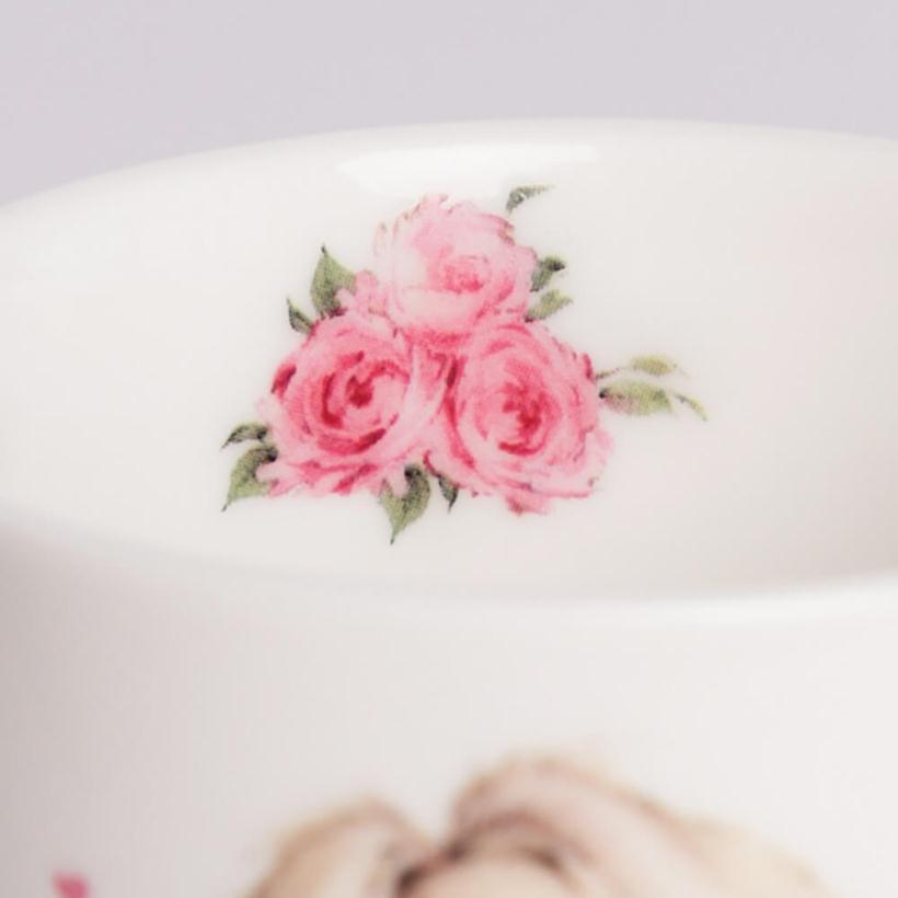 Кружка Зайка Ми с букетом 200 мл арт ММ1-001