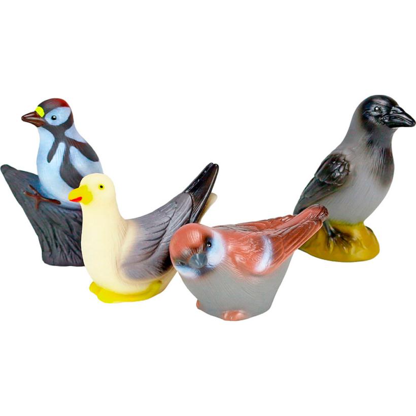 Набор резиновых игрушек Изучаем птиц коллекция 3