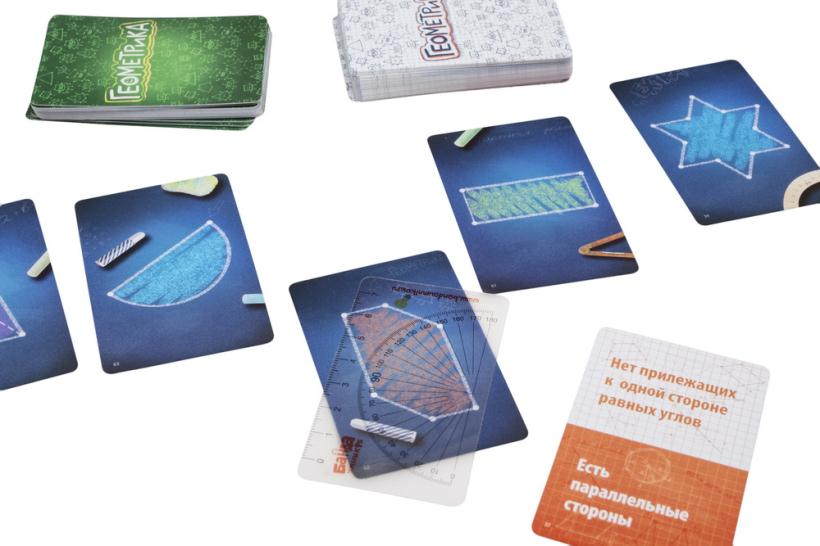 Дополнение к настольной игре Банда Умников Геометрика Extra арт.УМ031