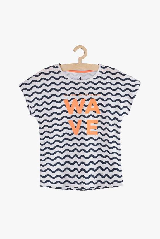 Футболка для девочек рост 134 см цвет белый арт.4I3830, 4I3829, 413839