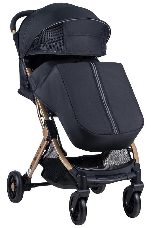 Коляска прогулочная Farfello Comfy Go Golden black золотой черный