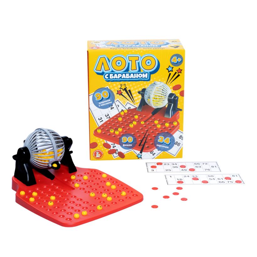 Настольная игра Лото с барабаном 05907