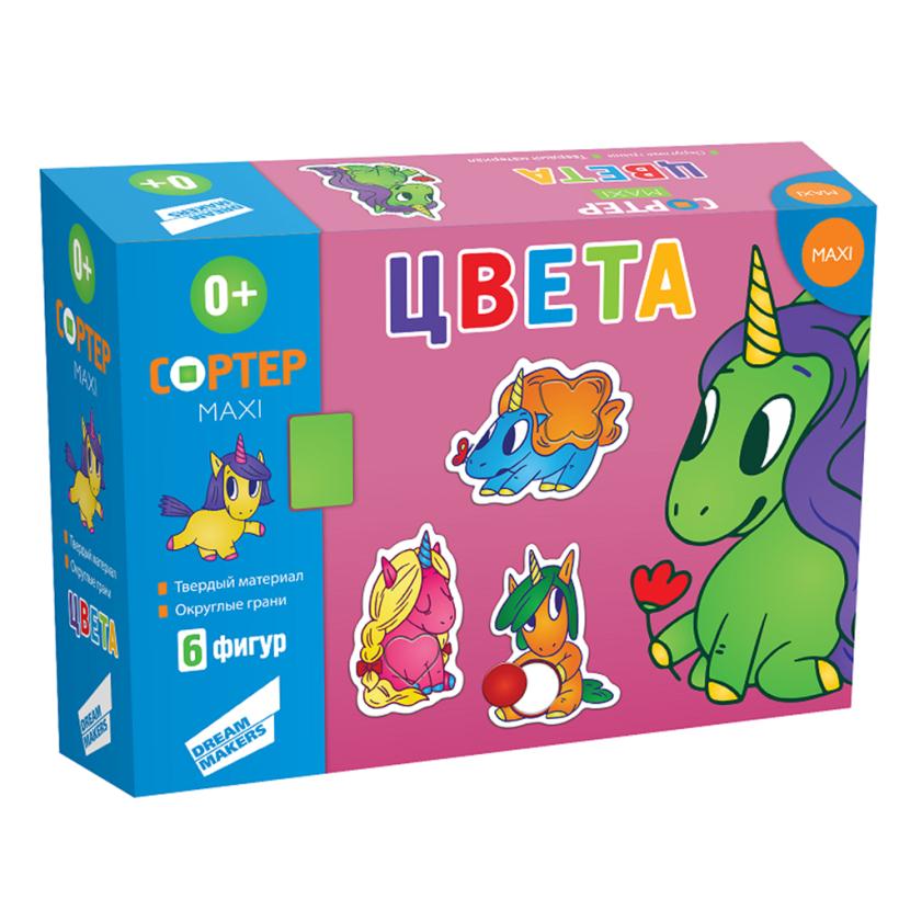 Пазлы для малышей Dream Makers "Сортер. Цвета" арт.RI1805