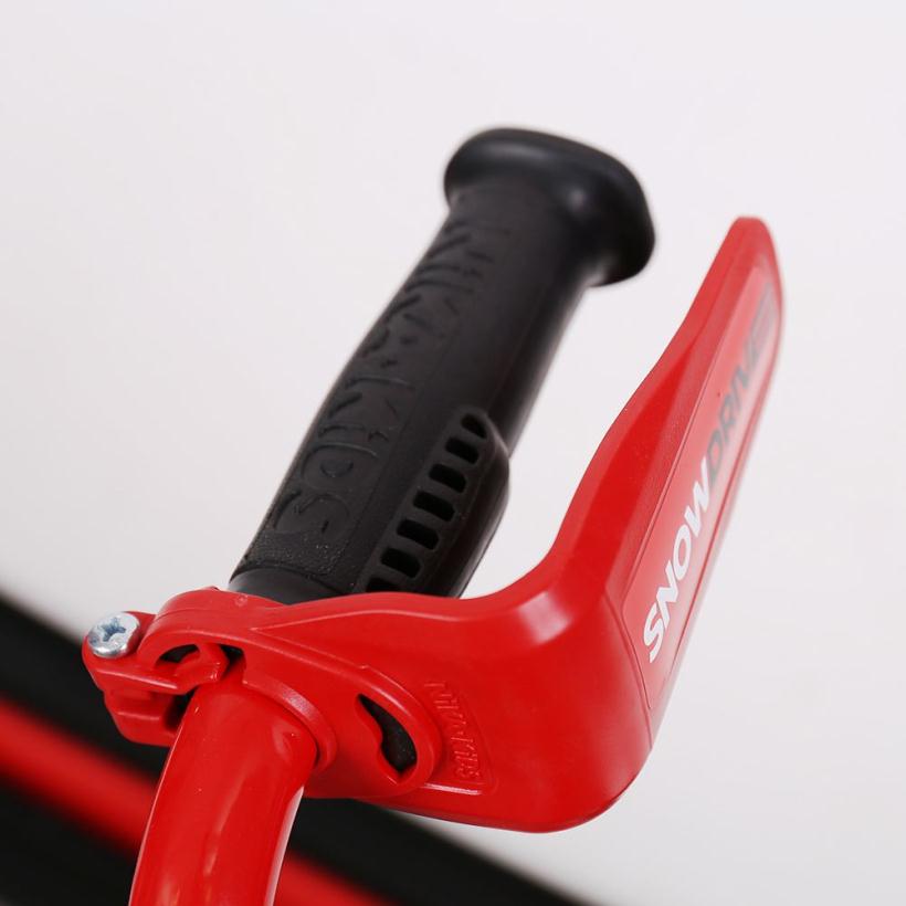 Снегокат SND5 на красном каркасе