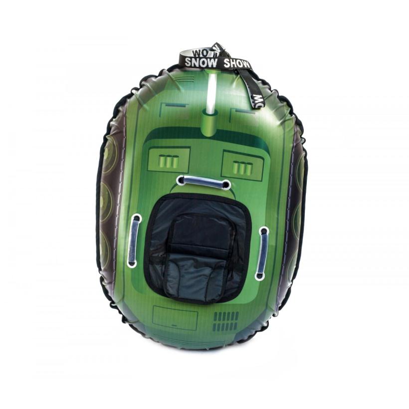 Тюбинг SnowShow Snow Tank 120*89 см в сдутом виде, с камерой