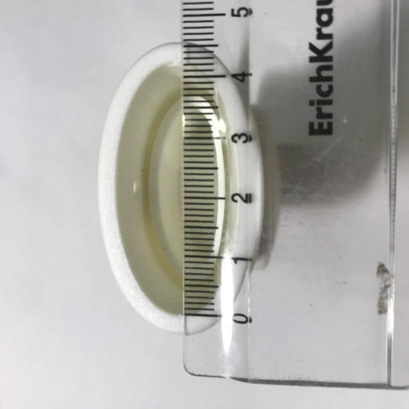 Шарнир регулирования ручки по высоте овал-овал 42/22-20/30 мм усиленный со смещением, белый