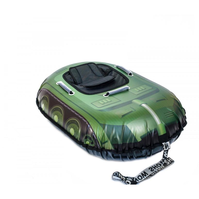 Тюбинг SnowShow Snow Tank 120*89 см в сдутом виде, с камерой