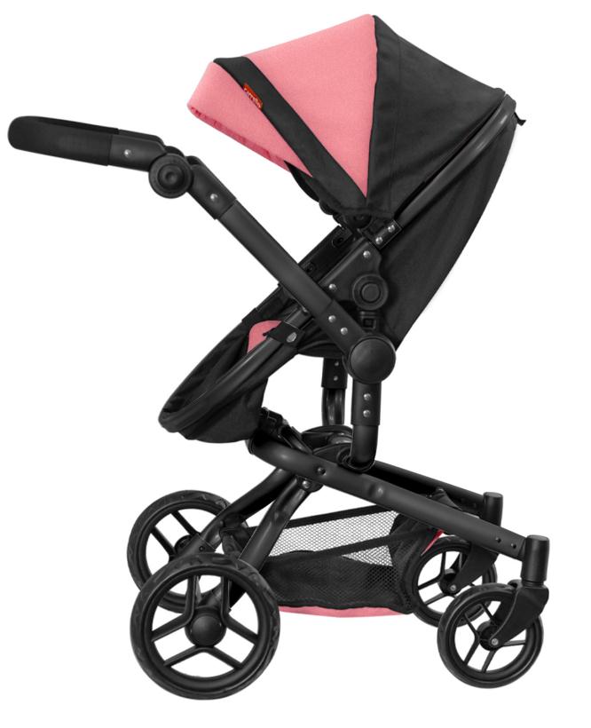 Коляска для кукол Carrello Fortuna 2 в 1 Peach pink