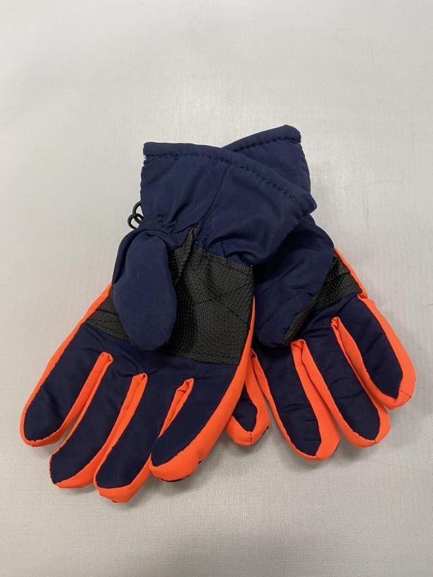 Перчатки 2-4 года Sport непромокаемые темно-синий/оранжевый арт.932