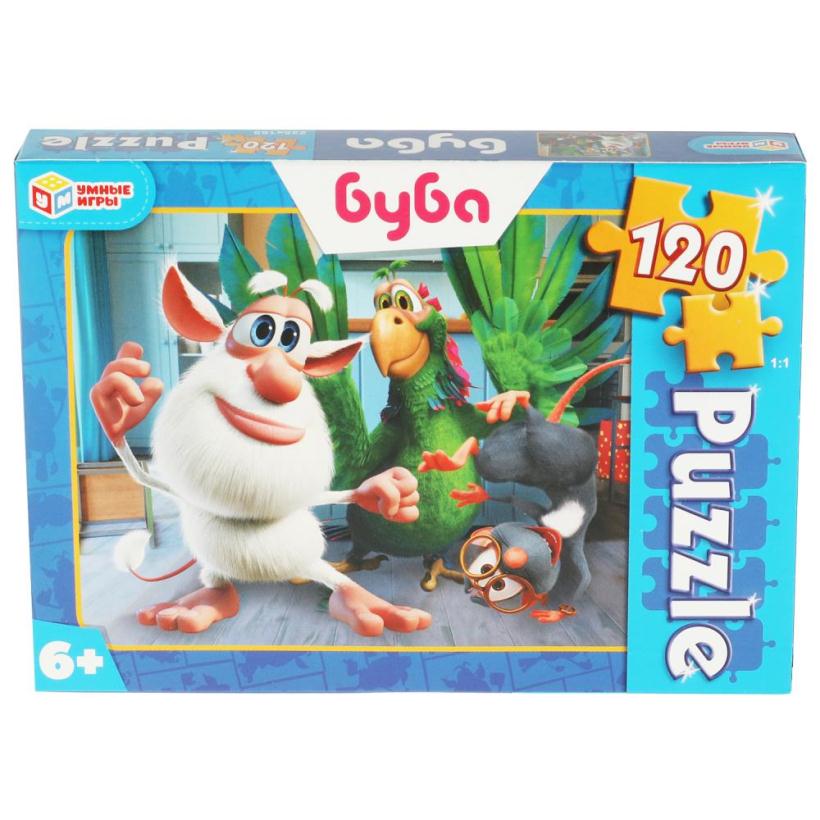 Пазлы 120 деталей Буба
