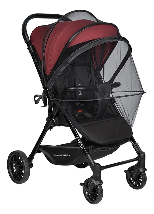 Прогулочная коляска COSTA Gretta с перекидной ручкой Khaki/Хаки