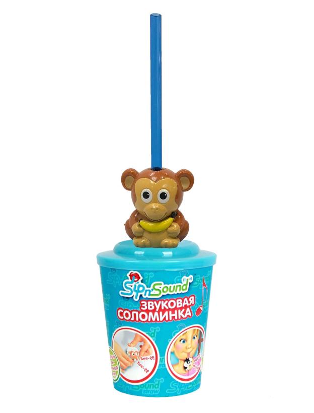 Звуковая соломинка Sip'n Sound – Обезьянка