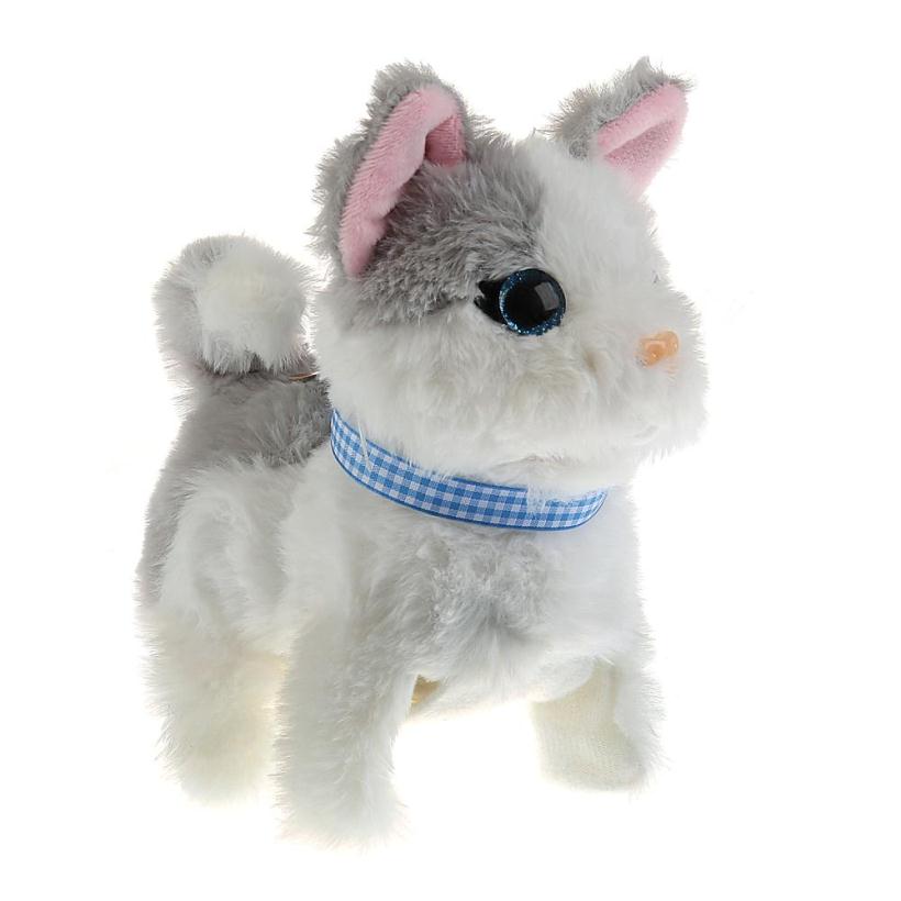 Интерактивный котенок "Мой питомец" Джесси 16см с бутылочкой, озвученный