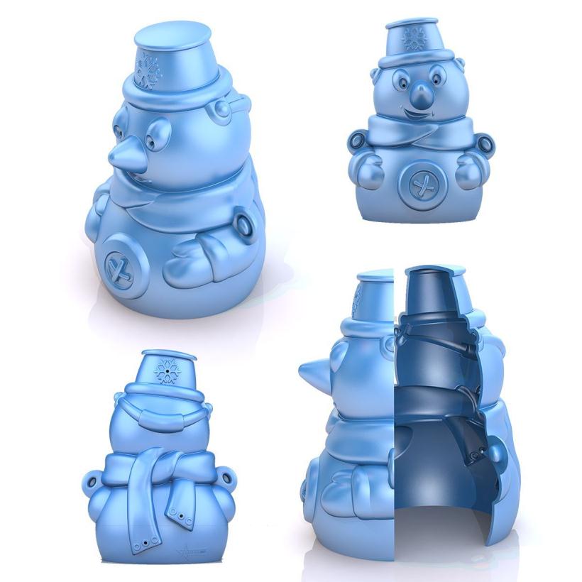 Формочка для снега Снеговик Нордпласт арт.335