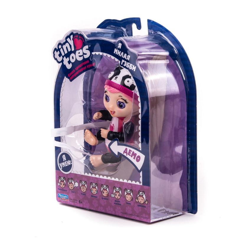 Интерактивная игрушка-куколка "Tiny Toys" Пандочка Гэбби