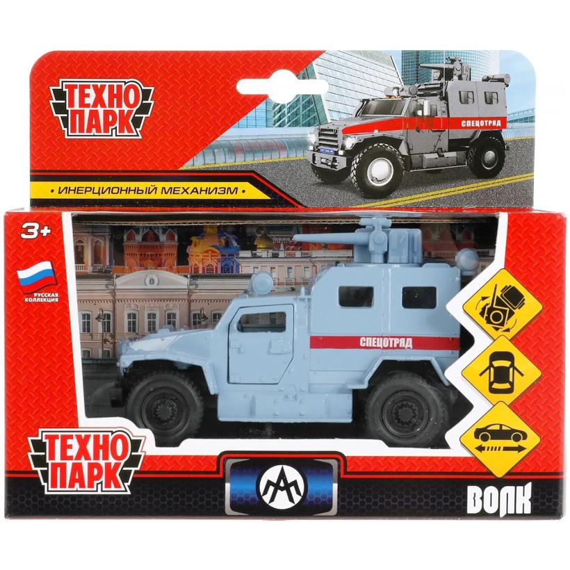 Инерционная металлическая модель – ВПК -3927 волк спецотряд 12 см арт.SB-17-60-B-GB-WB(20-1)
