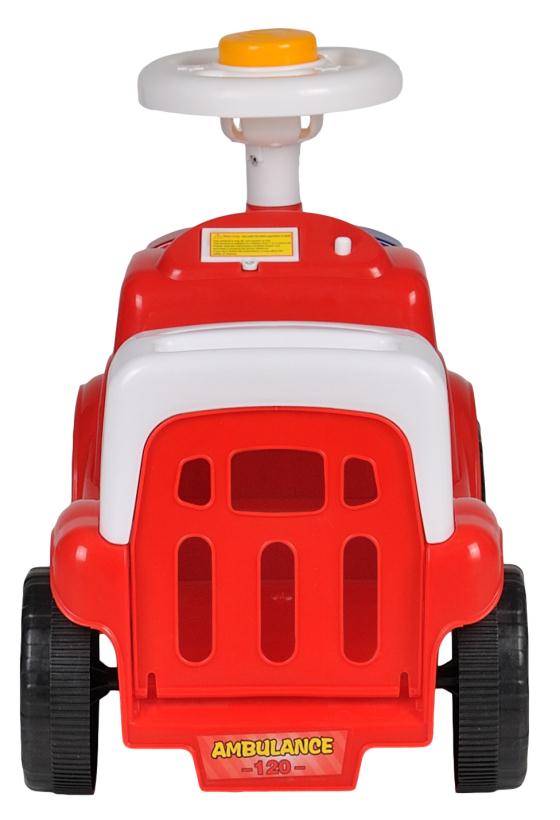 Машинка-каталка Farfello красный/белый арт.EW-12