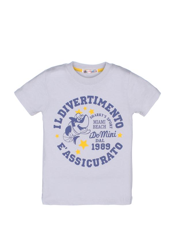 Футболка для мальчиков "Miami Beach" серый 1-4 года