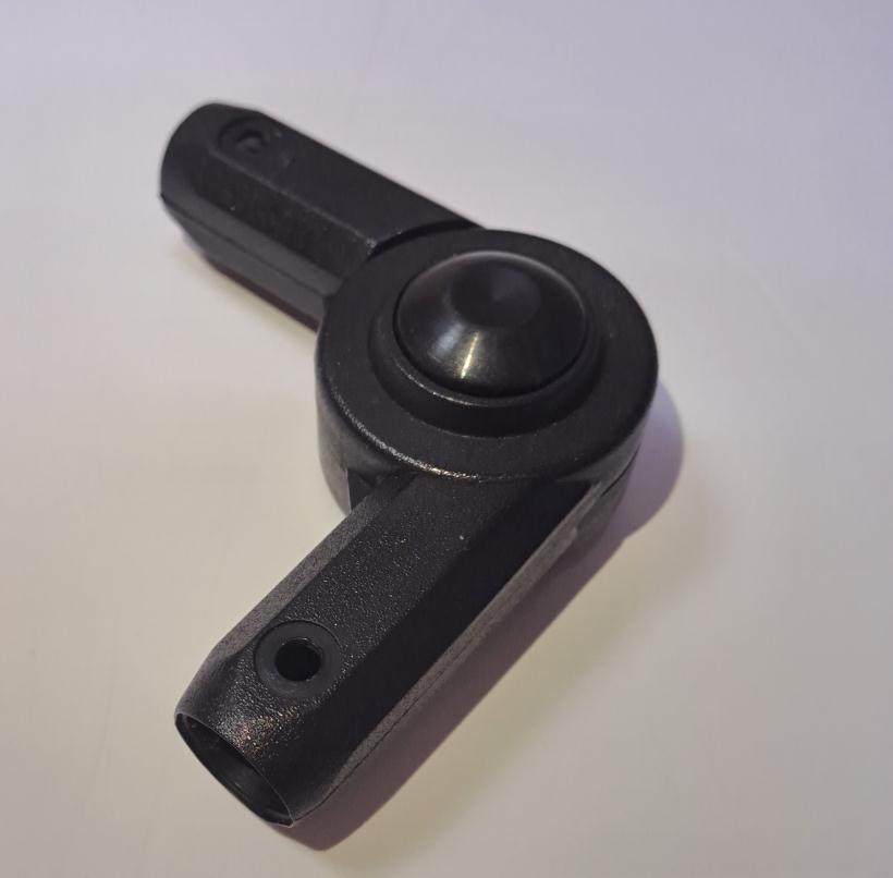 Шарнир регулирования круг-круг 16-16 мм фиксация только на 90 градусов