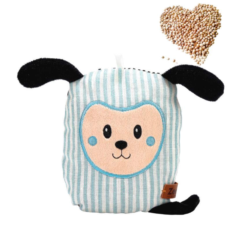 Игрушка-грелка ZerO-99 Собачка, с вишневыми косточками