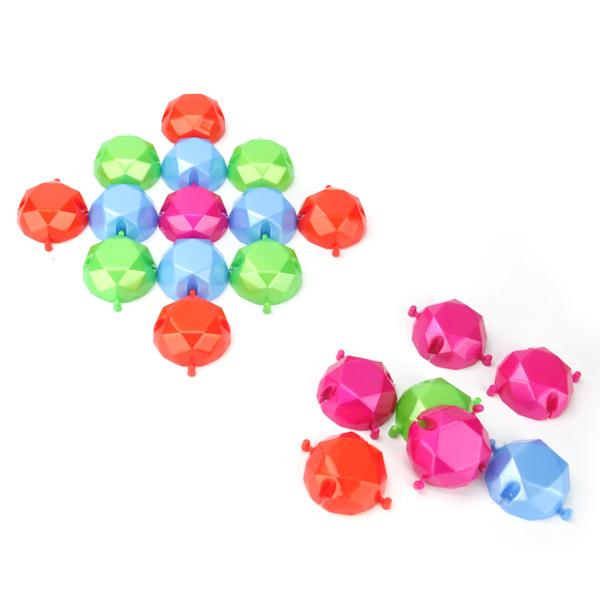 Мозаика напольная Нордпласт Бриллиант непрозрачная 20шт арт.788