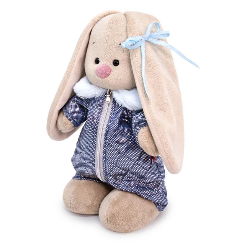 Мягкая игрушка Зайка Ми 32 см в стеганом комбинезоне StM-507