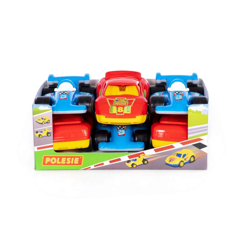 Автомобиль гоночный Полесье Ралли в дисплее 1 штука 2157