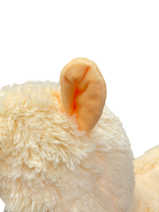 Мягкая игрушка Лама кремовая 40 см