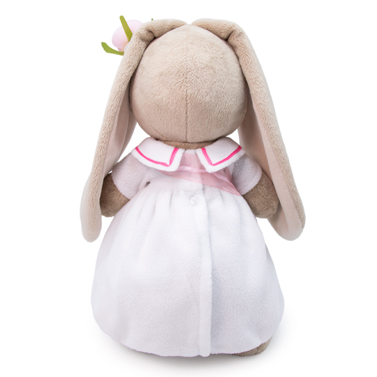 Мягкая игрушка Зайка Ми 32 см в платье с сумочкой StM-308