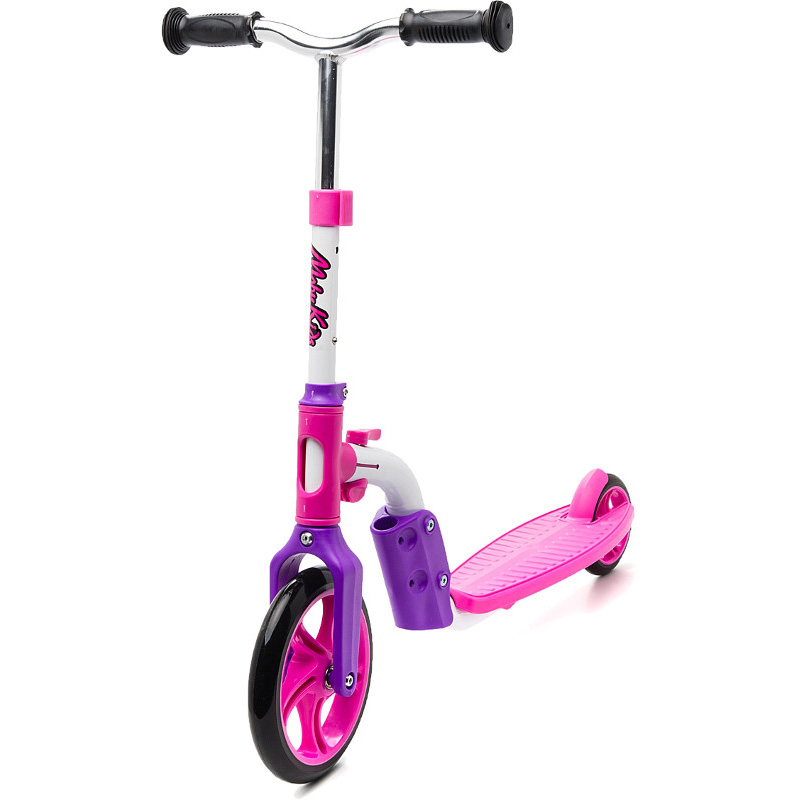 Самокат Moby kids 2 в 1 розовый арт.64627