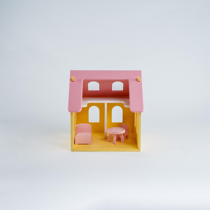 Кукольный дом Зефир с мебелью ДКМ001/1