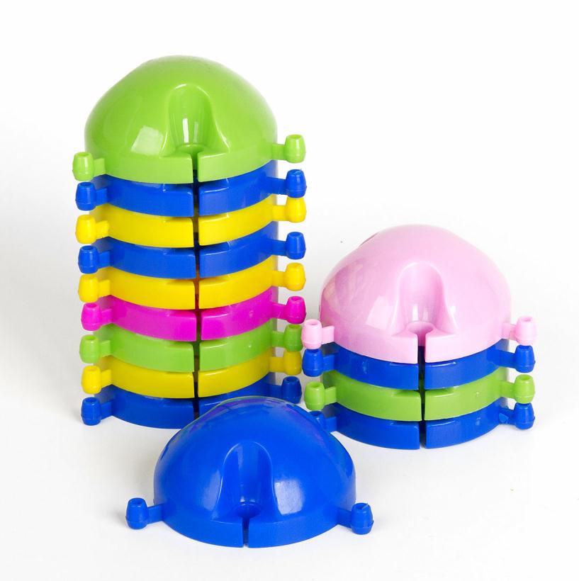 Мозаика настольная с крупными фишками - Крем, 90 элементов d 35 мм 01538