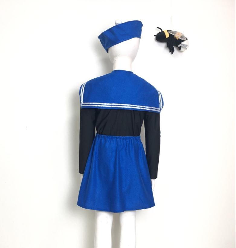 Военная форма Морячка 5-7 лет рост 122-134 см