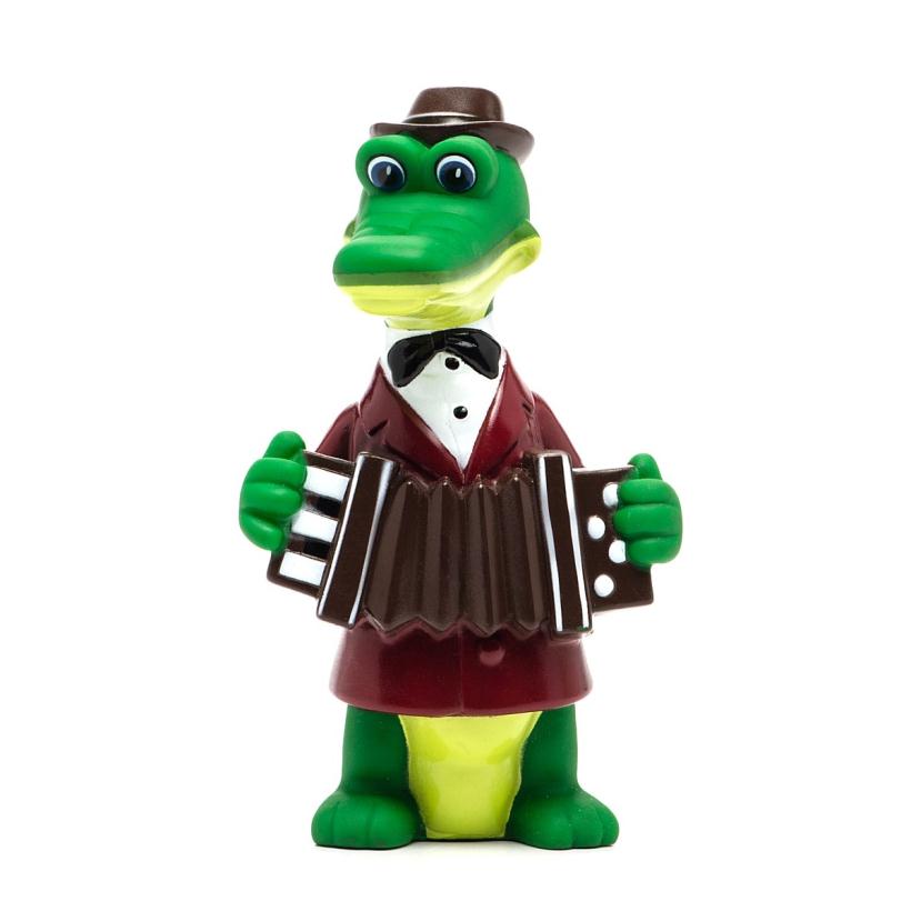 Игрушка для ванной Играем вместе Крокодил Гена, в сетке арт.LXST02R