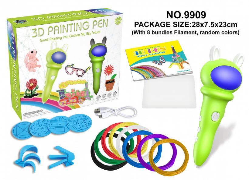 3D ручка Honya детская зеленая арт.1CSC20004619